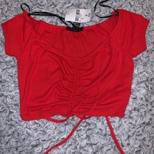 Off shoulder summer top